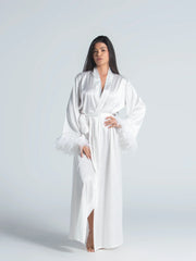 Eve Chantelle Regal Bride Satin Robe