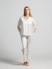 Eve Chantelle Bridal Bliss Satin Pajama Set