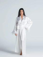 Eve Chantelle Regal Bride Satin Robe