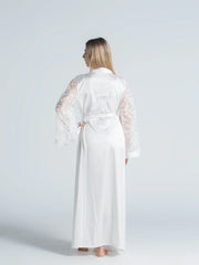 Eve Chantelle Royal Bride Satin Robe