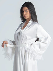 Eve Chantelle Regal Bride Satin Robe