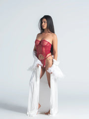 Eve Chantelle Regal Bride Satin Robe