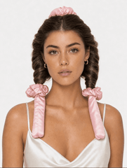 Rose Satin Heatless Curler