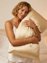 Champagne Satin Pillowcase