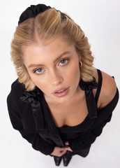 Black Satin Heatless Curler