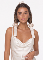 Champagne Satin Heatless Curler