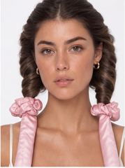 Rose Satin Heatless Curler
