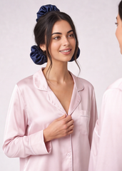 Navy Satin Bunbons (Set of 3)
