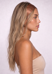 Brown Satin Headband
