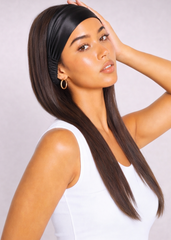 Black Satin Headband