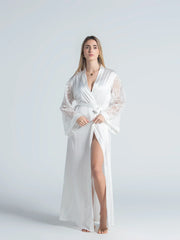 Eve Chantelle Royal Bride Satin Robe