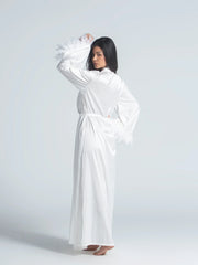 Eve Chantelle Regal Bride Satin Robe