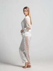 Eve Chantelle Bridal Bliss Satin Pajama Set