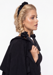 Black Satin Heatless Curler