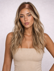 Brown Satin Headband