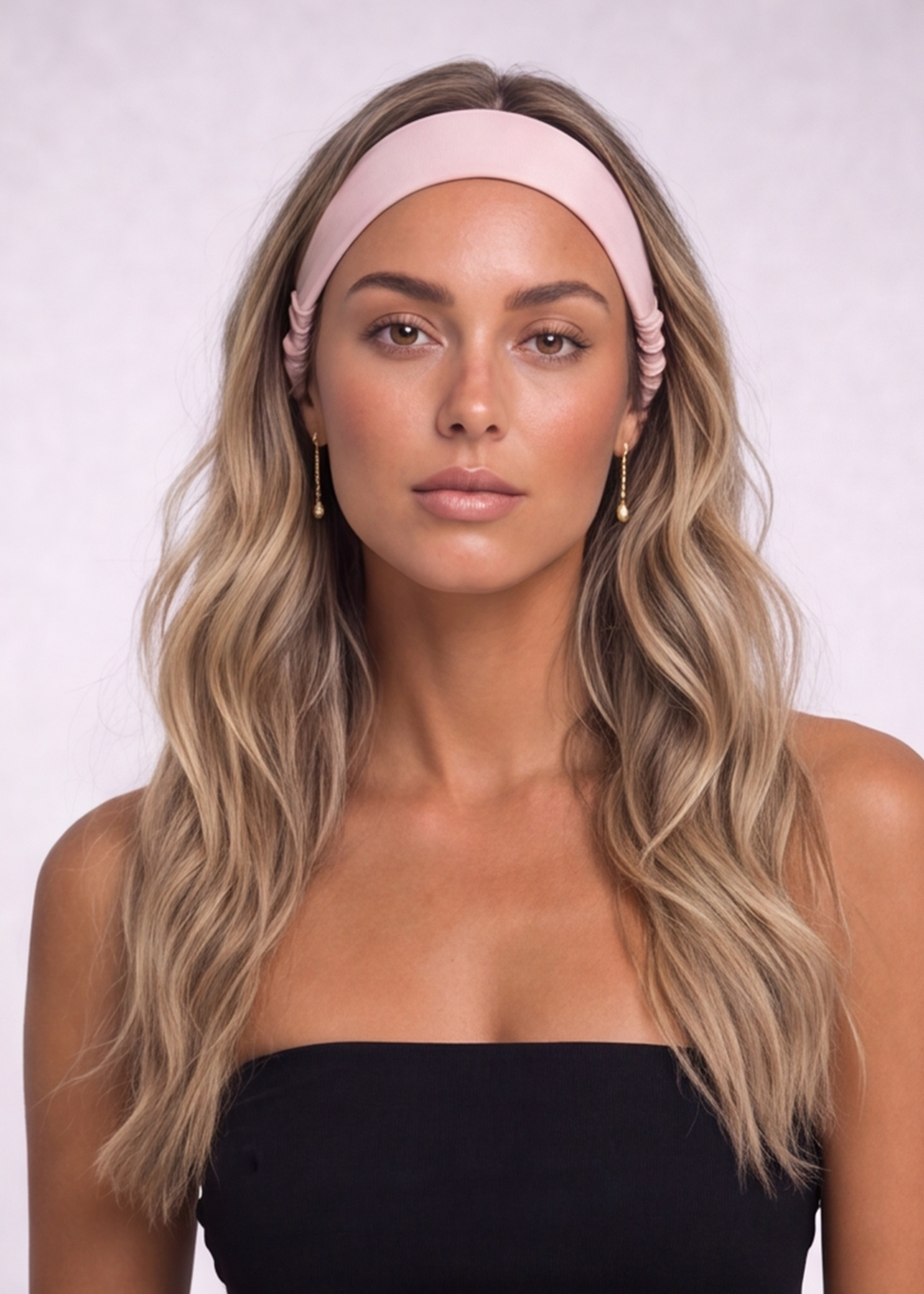 Rose Satin Headband